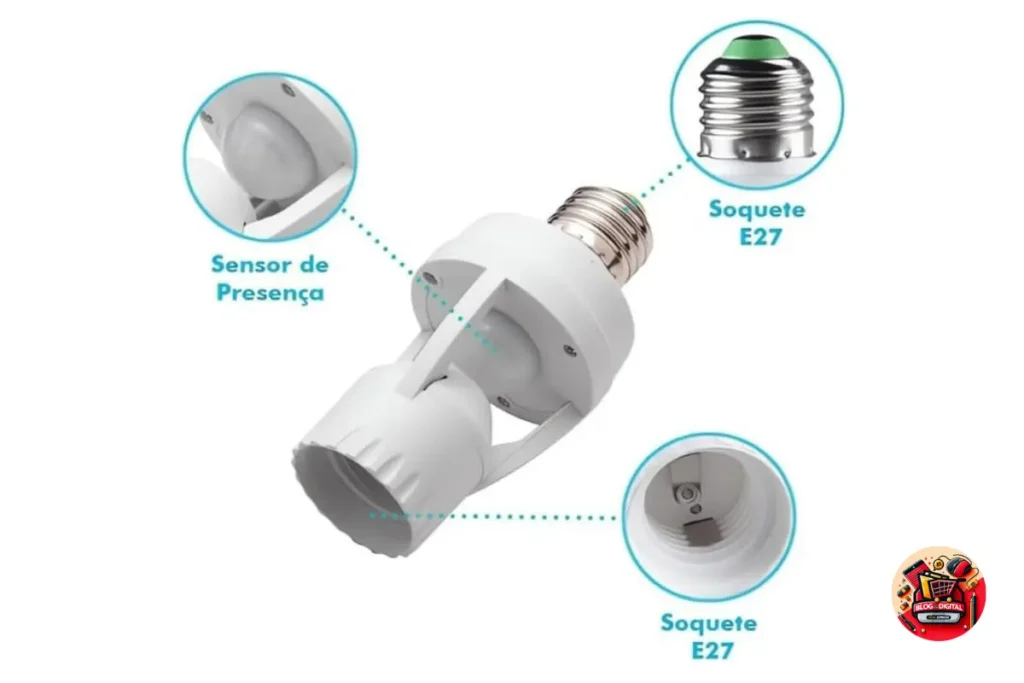Sensor de Presença Bivolt