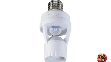 Sensor de Presença Bivolt para Lâmpada com Fotocélula Soquete E27